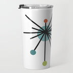 Vintage Atomic Age Mid Century Modern Travel Mug Gallery Image 3