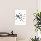 Vintage Atomic Age Mid Century Modern Poster Gallery Image 2