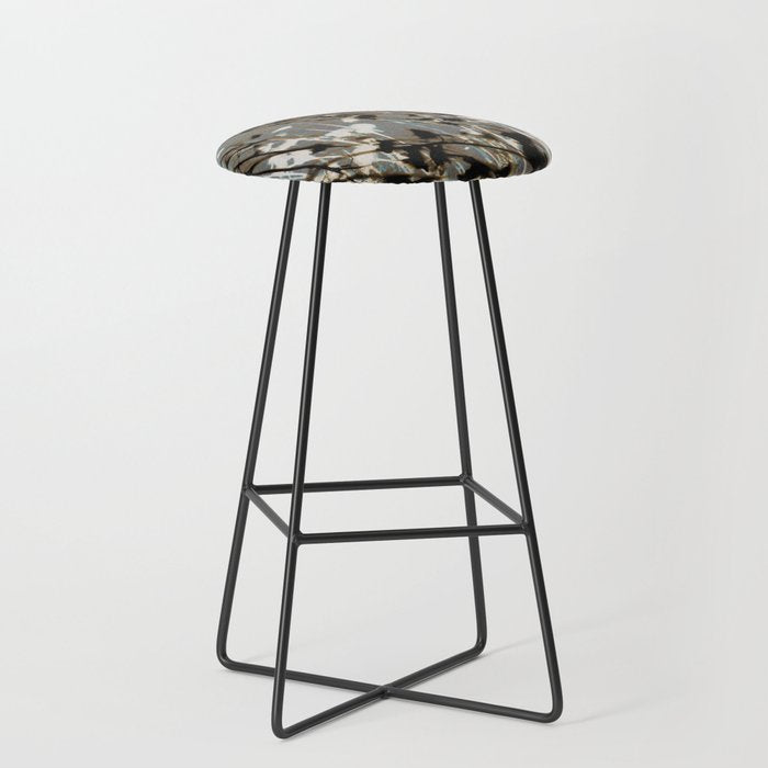 Magic in the Ordinary #12 / Cyan & Grey Stool Gallery Image 1