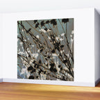Magic in the Ordinary #12 / Cyan & Grey Wall Mural Gallery Image 2