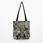 Magic in the Ordinary #12 / Cyan & Grey Tote Bag Gallery Image 2