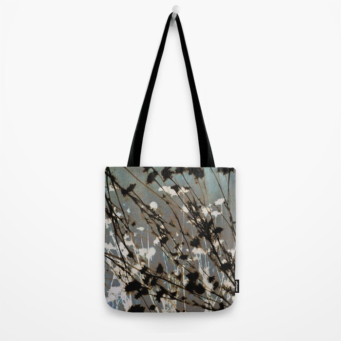 Magic in the Ordinary #12 / Cyan & Grey Tote Bag Gallery Image 2