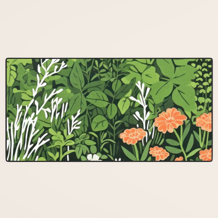 Small Green Gamble Desk Mat Gallery Image 3