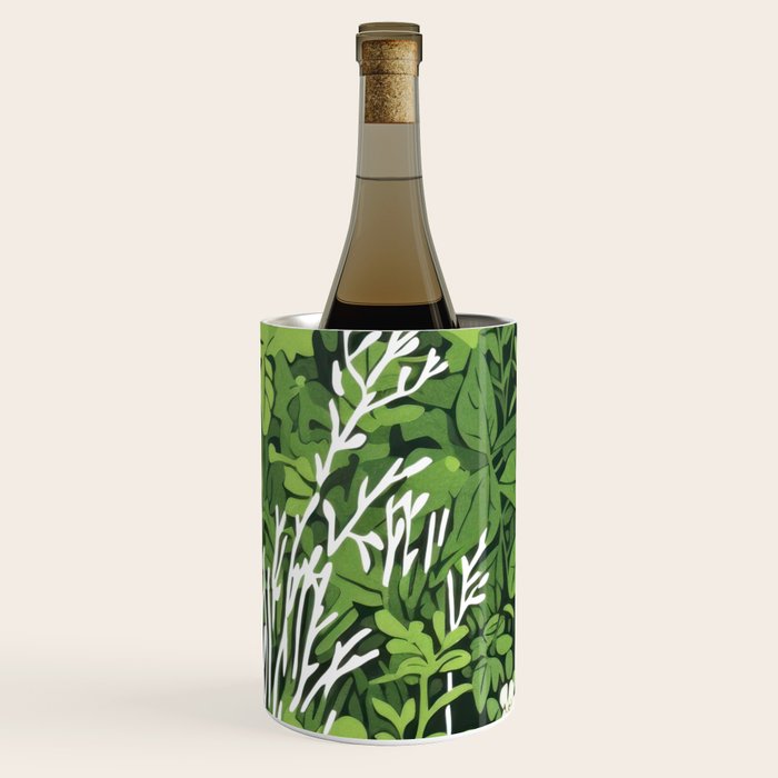 Small Green Gamble Wine Chiller Gallery Image 2