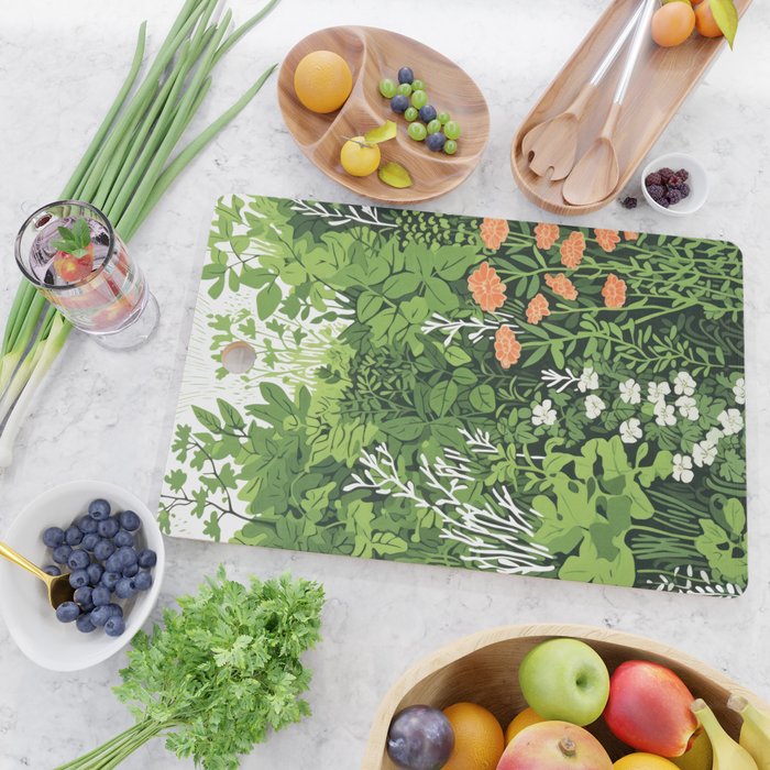 Small Green Gamble Cutting Board Gallery Image 2
