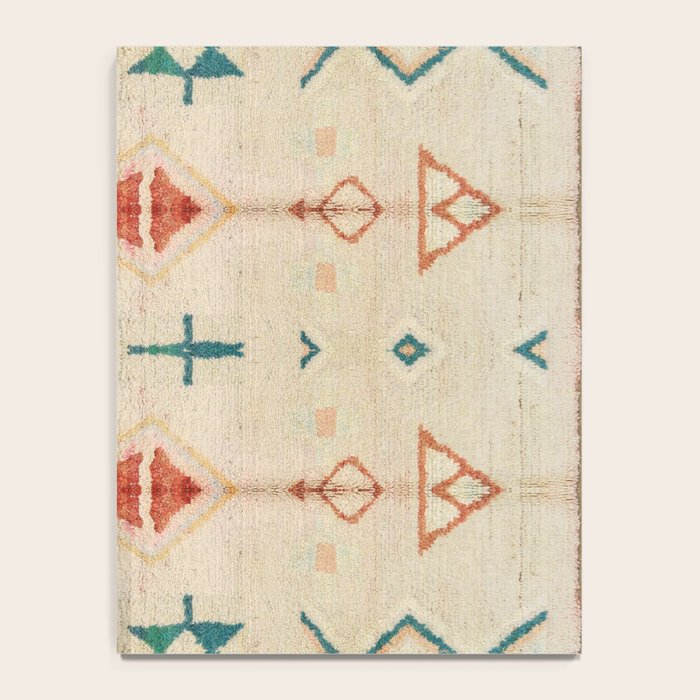 Vintage Moroccan Berber Carpet Notebook Gallery Image 4