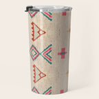 Vintage Moroccan Berber Carpet Travel Mug Gallery Image 3