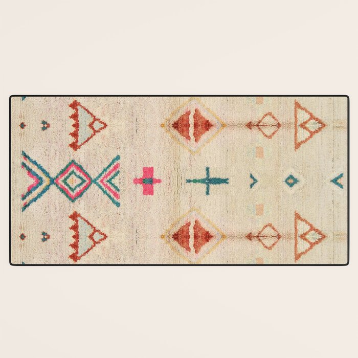 Vintage Moroccan Berber Carpet Desk Mat Gallery Image 3