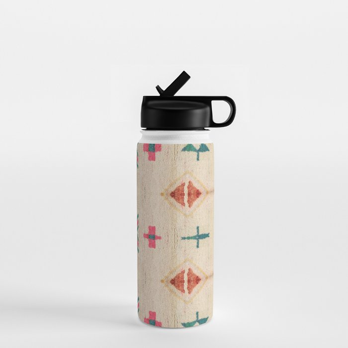 Vintage Moroccan Berber Carpet Water Bottle Gallery Image 1