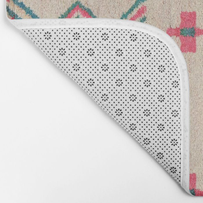 Vintage Moroccan Berber Carpet Bath Mat Gallery Image 2