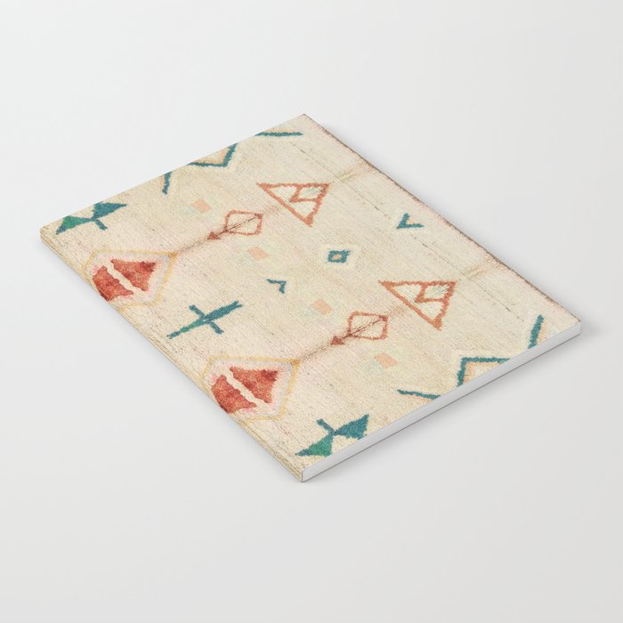 Vintage Moroccan Berber Carpet Notebook Gallery Image 2