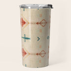 Vintage Moroccan Berber Carpet Travel Mug Gallery Image 2