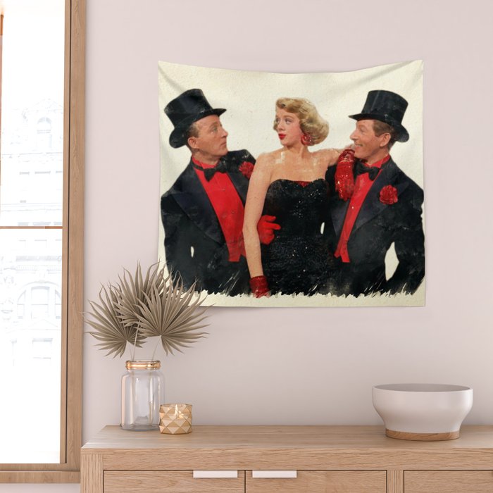 Mister Bones (White Christmas) Wall Tapestry Gallery Image 2