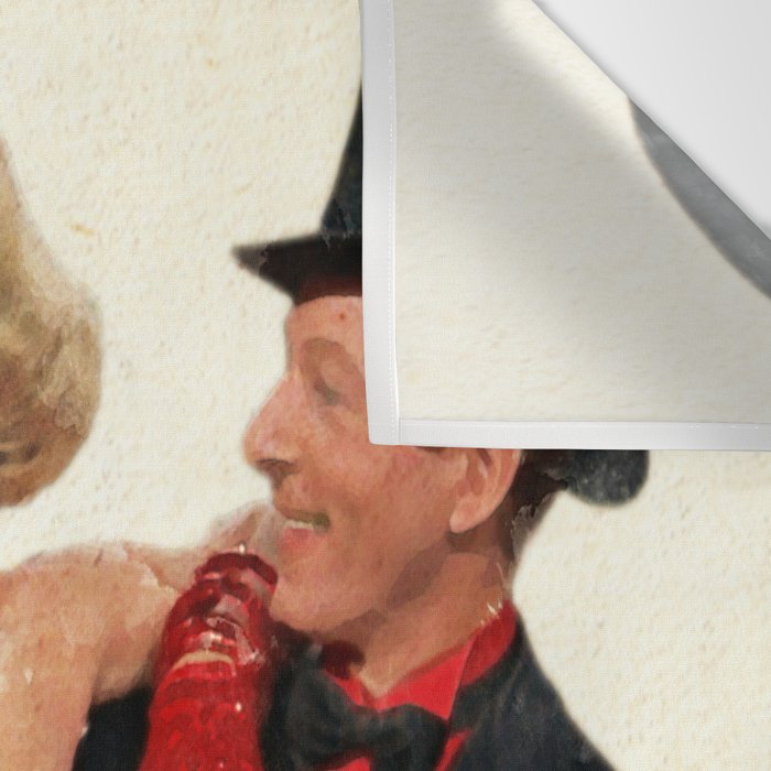 Mister Bones (White Christmas) Wall Tapestry Gallery Image 3