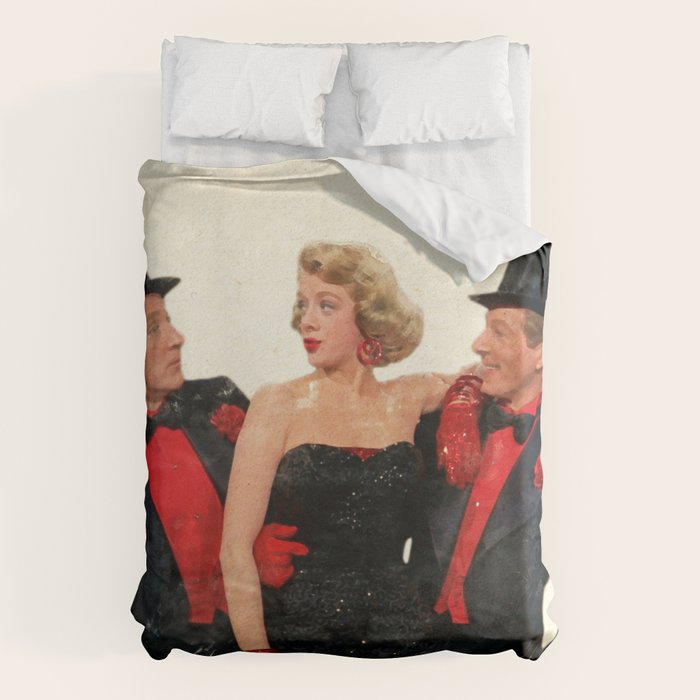 Mister Bones (White Christmas) Duvet Cover Gallery Image 6