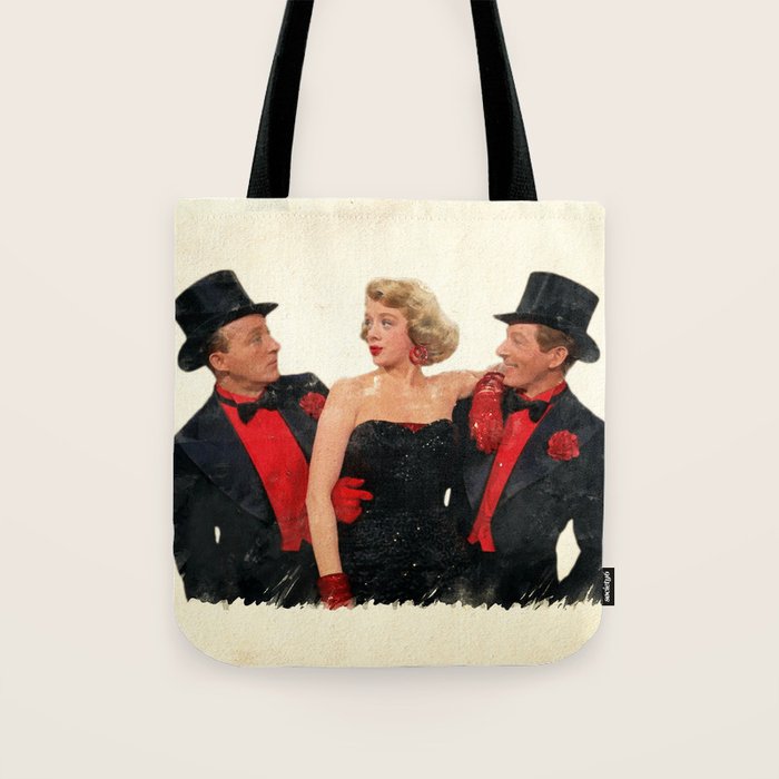 Mister Bones (White Christmas) Tote Bag Gallery Image 1