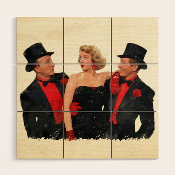 Mister Bones (White Christmas) Wood Wall Art Gallery Image 1