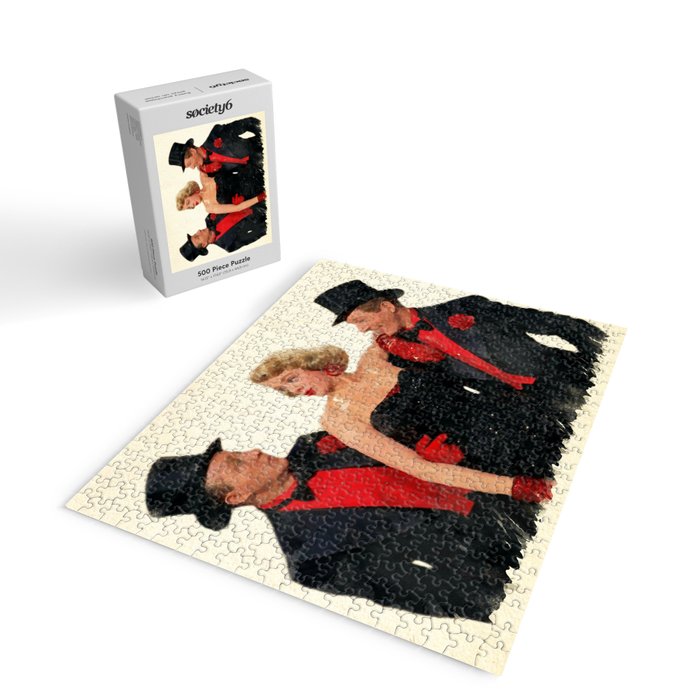 Mister Bones (White Christmas) Jigsaw Puzzle Gallery Image 2