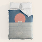 Cat Landscape 77 Comforter Gallery Image 6