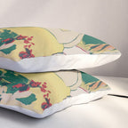 Fantasy Art Deco Woman With Pet Tiger Self culture (edited) - The Werner Company - 1890-1900 Pillow Sham Gallery Image 3