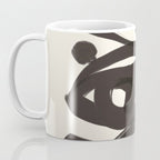 Abstract line art eyes 3 Coffee Mug Gallery Image 3