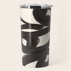 Abstract line art eyes 3 Travel Mug Gallery Image 1