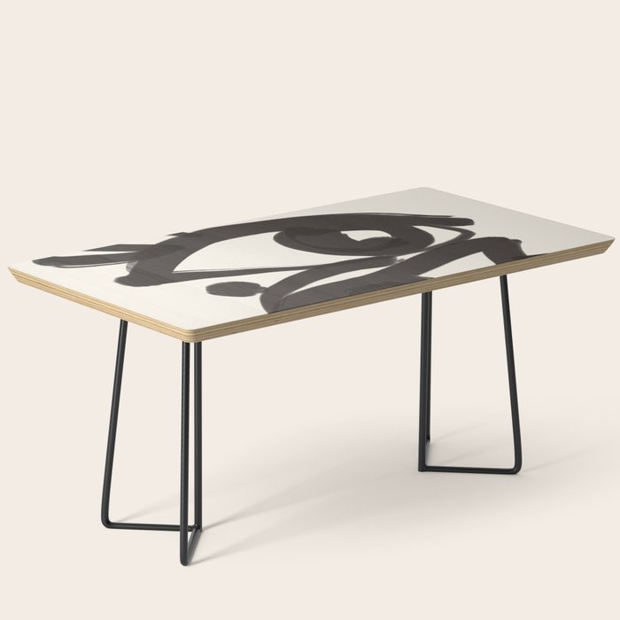 Abstract line art eyes 3 Coffee Table Gallery Image 1