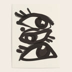 Abstract line art eyes 3 Poster Gallery Image 4