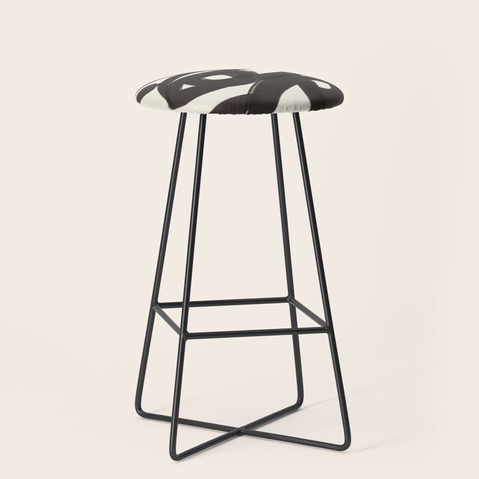 Abstract line art eyes 3 Stool Gallery Image 1