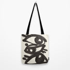 Abstract line art eyes 3 Tote Bag Gallery Image 2