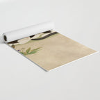 Minhwa: cat & butterfly 2 (Korean traditional/folk art)  Yoga Mat Gallery Image 2