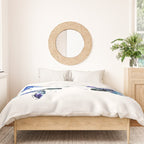 Three Sea Turtles, Marine Blue Aquatic design Duvet Cover Gallery Image 3