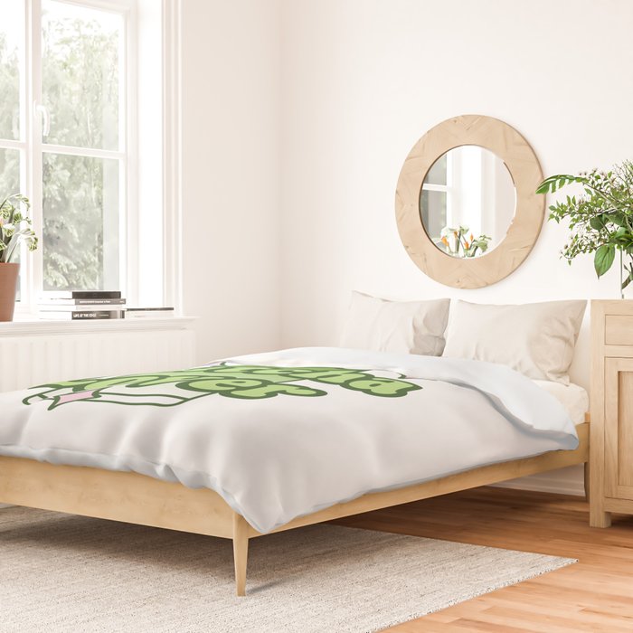Iced Matcha Lover Duvet Cover Gallery Image 2