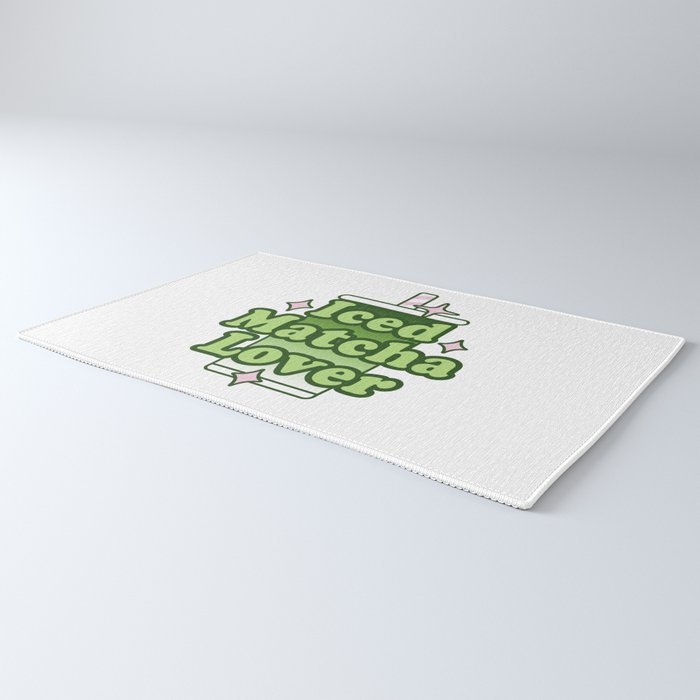 Iced Matcha Lover Rug Gallery Image 3
