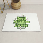 Iced Matcha Lover Rug Gallery Image 1
