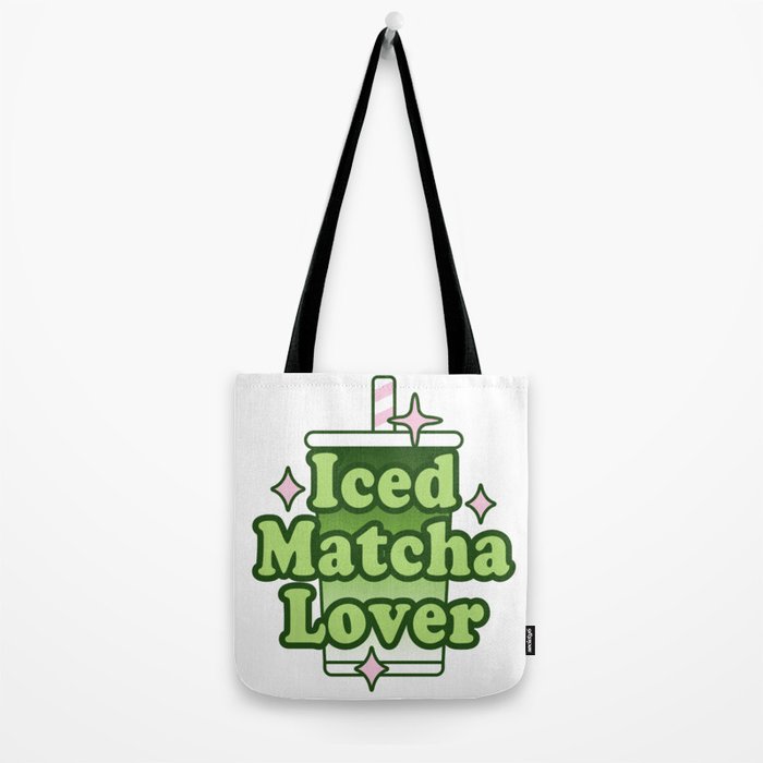 Iced Matcha Lover Tote Bag Gallery Image 2