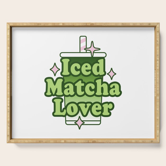 Iced Matcha Lover Serving Tray Gallery Image 1