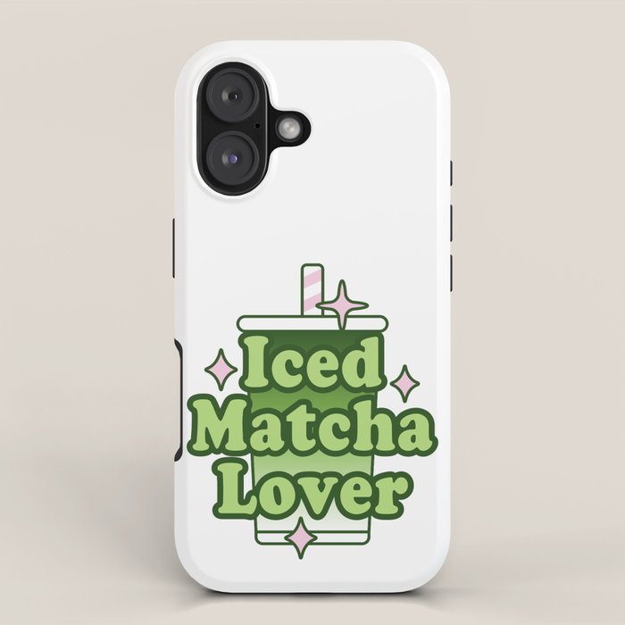Iced Matcha Lover iPhone Case Gallery Image 1