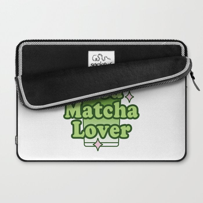 Iced Matcha Lover Laptop Sleeve Gallery Image 2