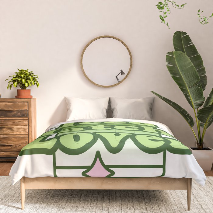 Iced Matcha Lover Comforter Gallery Image 3