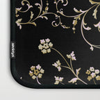 Elegant Antique Baroque Black & Gold Scroll Pattern Laptop Sleeve Gallery Image 3