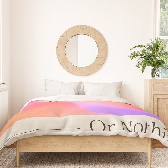 The Best Or Nothing Duvet Cover Gallery Image 3