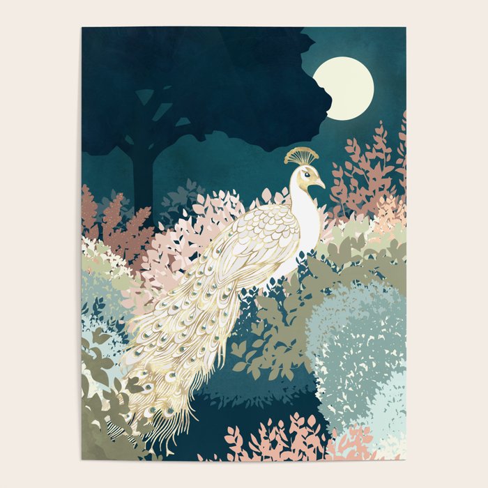 Peacock Garden II Poster Gallery Image 4