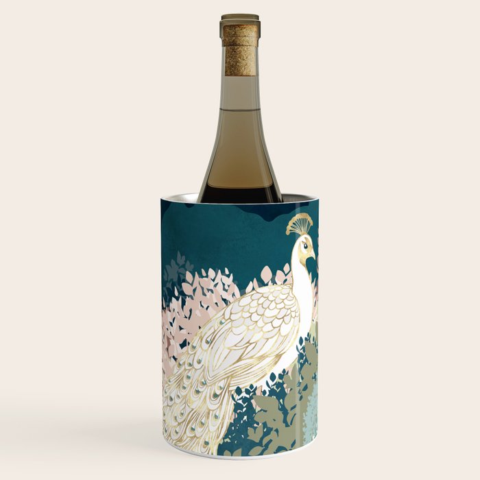 Peacock Garden II Wine Chiller Gallery Image 1