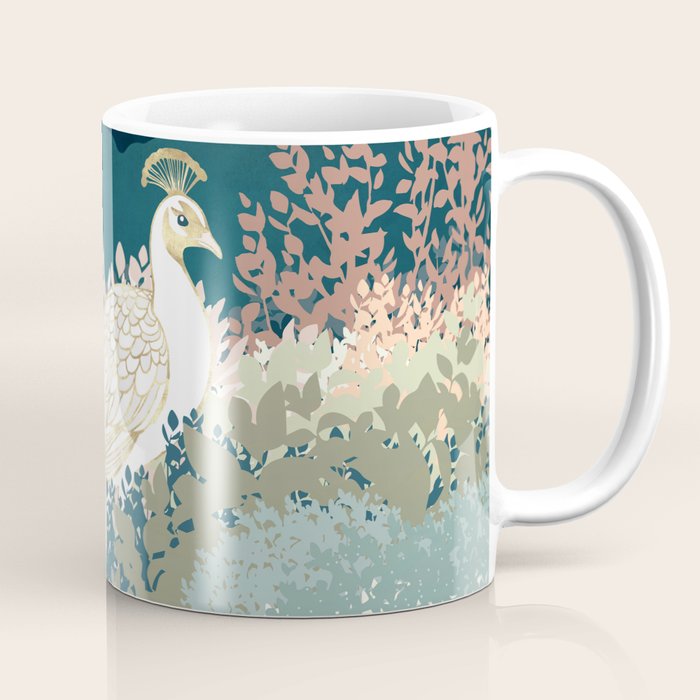 Peacock Garden II Coffee Mug Gallery Image 1
