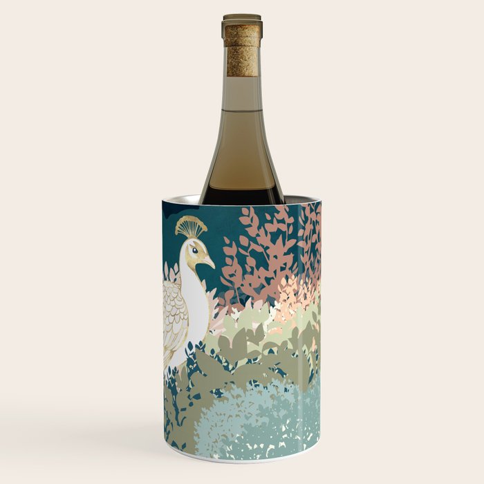 Peacock Garden II Wine Chiller Gallery Image 3
