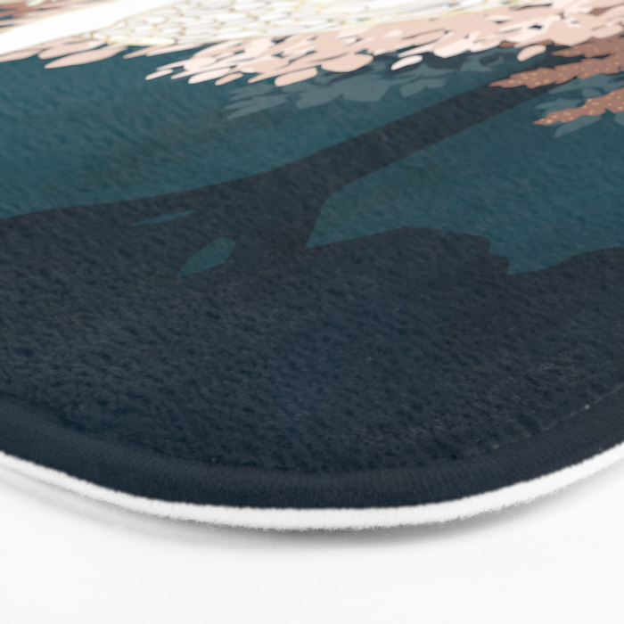 Peacock Garden II Bath Mat Gallery Image 3