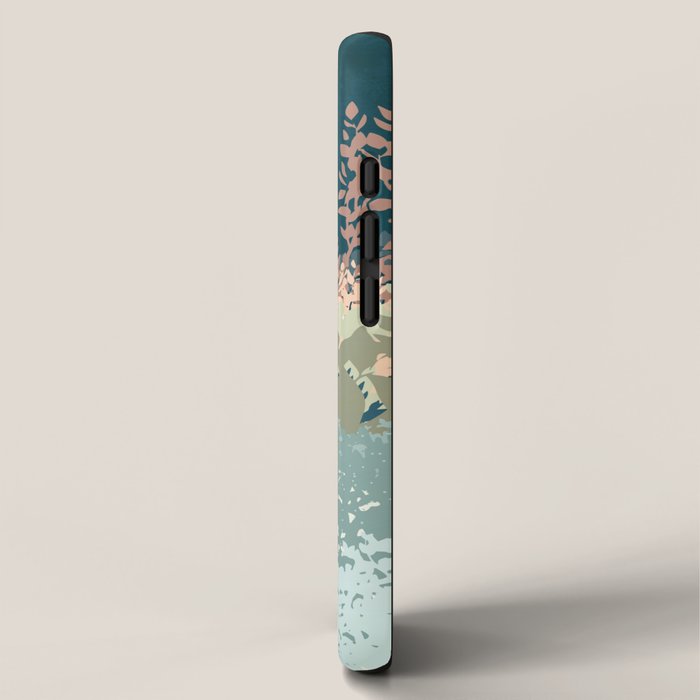 Peacock Garden II iPhone Case Gallery Image 2