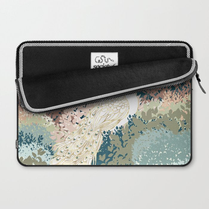 Peacock Garden II Laptop Sleeve Gallery Image 2