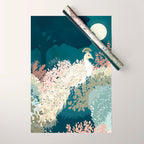 Peacock Garden II Wrapping Paper Gallery Image 1